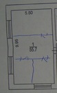 М.Полежаевская 5м.тр Сдается офис 60 кв.м на 3/3 здания, 12000 руб.