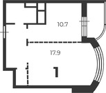 Марушкино, 1-но комнатная квартира, ул. Северная д.21к2, 7237780 руб.