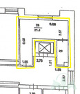 Офис 27 м2 Класс B, 16800 руб.