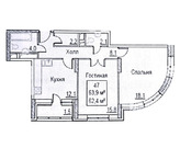 Москва, 2-х комнатная квартира, бульвар Андрея Тарковского д.8, 13999000 руб.