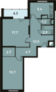 Раменское, 2-х комнатная квартира, ул. Высоковольтная д.20, 5100000 руб.