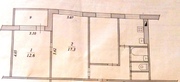 Продается 2 смежные комнаты в 3-комнатной квартире г.Жуковский, ул.Гаг, 1800000 руб.