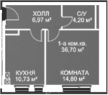 Ивантеевка, 1-но комнатная квартира, Голландский квартал д.10, 3350000 руб.