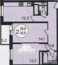 Мытищи, 2-х комнатная квартира, Астрахова д.10, 5700000 руб.