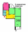 Москва, 3-х комнатная квартира, ул. Дубнинская д.29/1, 12950000 руб.