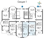 Москва, 1-но комнатная квартира, улица Вертолетчиков д.дом 11, 4716349 руб.