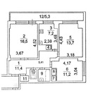 Троицк, 3-х комнатная квартира, Октябрьский пр-кт. д.13, 12100000 руб.
