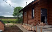 Новый дом из бревна под ключ в Рыжово - деревне возле большого озера., 6500000 руб.