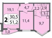 Москва, 2-х комнатная квартира, Сочинская д.3 к1, 5890000 руб.