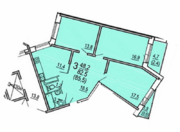 Солнечногорск, 3-х комнатная квартира, ул. Банковская д.15, 6600000 руб.