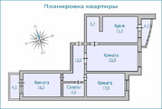 Химки, 3-х комнатная квартира, Мичуринский 2-й туп. д.7 к1, 7400000 руб.