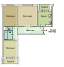 Москва, 3-х комнатная квартира, ул. Ангарская д.17, 13600000 руб.