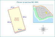 Участок 17,7 соток у берега Истринского вдхр, центральные коммуникации, 6041800 руб.