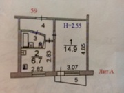 Сергиев Посад, 1-но комнатная квартира, Новоугличское ш. д.84, 1950000 руб.