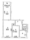 Москва, 3-х комнатная квартира, ул. Молдагуловой д.28 к4, 7700000 руб.