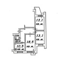 Москва, 3-х комнатная квартира, Керамический проезд д.75 к1, 10500000 руб.