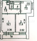 Москва, 2-х комнатная квартира, Большая Академическая улица д.20 Б, 8500000 руб.