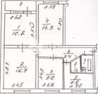 Киевский, 4-х комнатная квартира,  д.18, 4900000 руб.