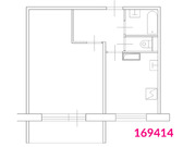 Москва, 1-но комнатная квартира, Мячковский б-р. д.27, 6700000 руб.