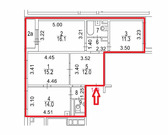 Москва, 3-х комнатная квартира, улица Маресьева д.12к5, 17797000 руб.