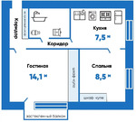 Москва, 2-х комнатная квартира, улица Нижняя Масловка д.20, 12990000 руб.