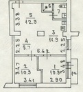 Москва, 3-х комнатная квартира, ул. Пудовкина д.3, 15500000 руб.