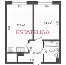 Москва, 1-но комнатная квартира, улица Василия Ланового д.5, 27990000 руб.