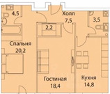 Москва, 3-х комнатная квартира, Шелепихинская наб. д.34к8, 23800000 руб.