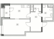 Москва, 2-х комнатная квартира, Старокрымская д.13Б к4, 5743755 руб.