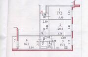 Раменское, 3-х комнатная квартира, ул. Дергаевская д.д.32, 6100000 руб.