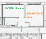Москва, 1-но комнатная квартира, центральный мкр д.2, 6450000 руб.