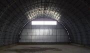 400 метров ангар под склад, холодный, выс. потолка-7 м, сам по себе кр, 2250 руб.