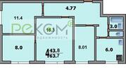 Москва, 4-х комнатная квартира, ул. Свободы д.95 с1, 8500000 руб.