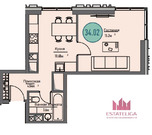 Москва, 1-но комнатная квартира, Волгоградский пр-кт. д.32/3к3, 17400000 руб.