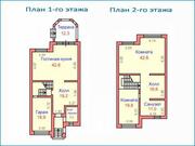 Таунхаус 183 кв.м с участком 2,71 соток в охраняемом кп, 35 км от МКАД, 9000000 руб.