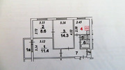 Москва, 3-х комнатная квартира, Щелковское ш. д.90, 11500000 руб.