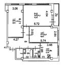 Москва, 3-х комнатная квартира, ул. Народного Ополчения д.33, 17500000 руб.