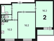 Москва, 2-х комнатная квартира, ул. Молодцова д.дом 25, корпус 1, 15149700 руб.