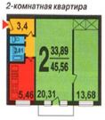 Москва, 2-х комнатная квартира, ул. Парковая 3-я д.д. 54к1, 6650000 руб.