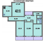 Москва, 4-х комнатная квартира, ул. Старобитцевская д.21 к2, 16000000 руб.