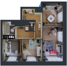 Москва, 3-х комнатная квартира, ул. Амурская д.1Ак1, 23000000 руб.