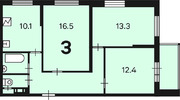 Москва, 3-х комнатная квартира, Долгопрудная аллея д.14к1, 16053480 руб.