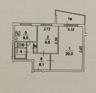 Москва, 2-х комнатная квартира, ул. Корнейчука д.52, 7400000 руб.