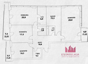 Москва, 4-х комнатная квартира, улица Янковского д.1к3, 84990000 руб.