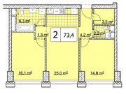 Москва, 2-х комнатная квартира, Мичуринский пр-кт. д.56, 13957641 руб.