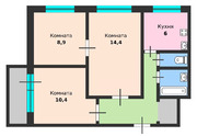 Москва, 3-х комнатная квартира, ул. Бирюлевская д.5к2, 11500000 руб.