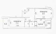 Электросталь, 2-х комнатная квартира, ул. Советская д.17А, 5000000 руб.