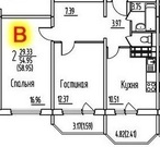 Домодедово, 2-х комнатная квартира, текстильщиков д.31г, 4300000 руб.