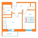 Дмитров, 1-но комнатная квартира, мкр-н имени В.Н. Махалина д.39, 5350000 руб.