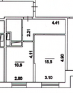 Москва, 1-но комнатная квартира, ул. Пресненский Вал д.14 к1, 11100000 руб.